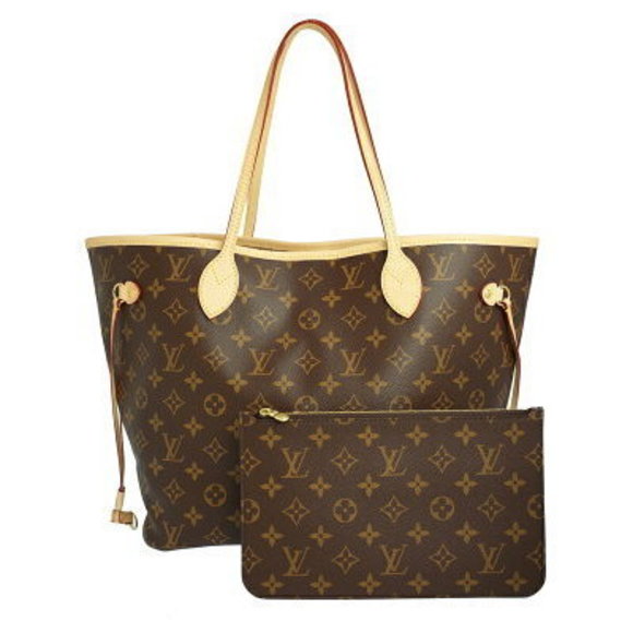 Louis Vuitton Monogram Neverfull Tote Bag - Picture 1 of 5